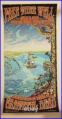 Grateful Dead ChicagoGD 50 Poster Print Mike Dubois 7/5/15 Fare Thee Well MINT