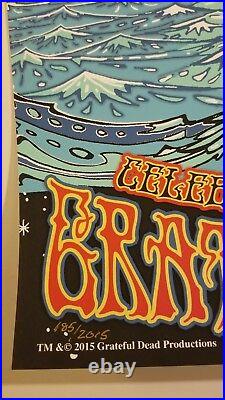 Grateful Dead ChicagoGD 50 Poster Print Mike Dubois 7/5/15 Fare Thee Well MINT