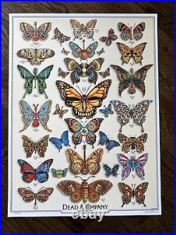 Grateful Dead & Co Butterfly Original Poster NEW