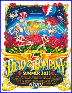 Grateful Dead & Co / Company Summer 2023 Final Tour V1 Poster /350 AJ Masthay