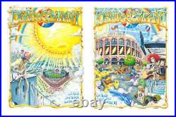 Grateful Dead & Co Poster Citi Field 2022 Uncut Aj Masthay /60 Signed Doodle