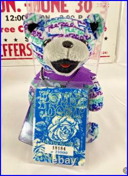 Grateful Dead Collection 4 LTD Edition Bears-Golden Gate Park 1972 Poster