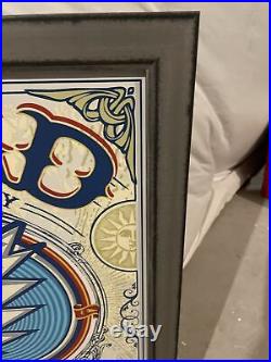 Grateful Dead & Company 2016 summer tour VIP print framed