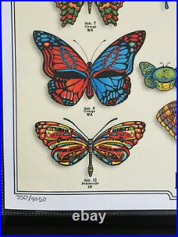 Grateful Dead & Company 2019 Butterfly Poster Vip Tour Emek Signed & Numbered