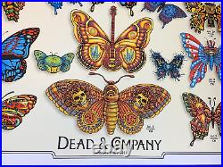 Grateful Dead & Company 2019 Summer Tour Wild Butterflies Poster Signed/numbered