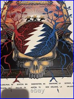 Grateful Dead & Company Fall 2017 tour poster Weir Mayer