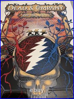 Grateful Dead & Company Fall 2017 tour poster Weir Mayer