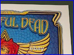 Grateful Dead & Company Fare Thee Well Santa Clara Poster Hunter Print Doodled