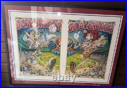 Grateful Dead & Company Framed 2023 Fenway Poster Uncut 6/24/25 XX/50 Masthay