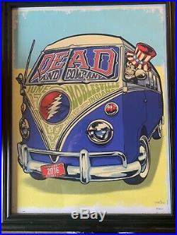 Grateful Dead Company Noblesville 6/17/2016 NUMBERED POSTER 832/1250 John Mayer