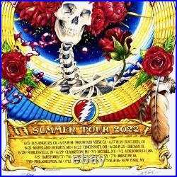 Grateful Dead & Company Summer Tour 2022 Ltd Ed Print /5000 AJ Masthay SIGNED