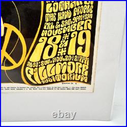 Grateful Dead Concert Postcard BG-38 1966 Wes Wilson Fillmore Auditorium