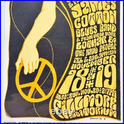 Grateful Dead Concert Postcard BG-38 1966 Wes Wilson Fillmore Auditorium