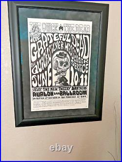 Grateful Dead Concert Poster 12-2