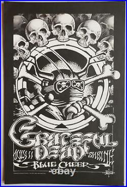 Grateful Dead Concert Poster 1968 Shrine 2nd Printing