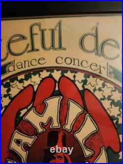 Grateful Dead Concert Poster Avalon Ballroom