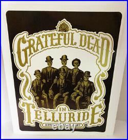 Grateful Dead Concert Poster In Telluride 1987, signed by artist Steve Johannsen