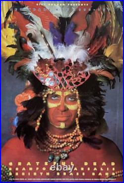 Grateful Dead Concert Poster Oakland 1990 BGP-38