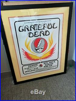 Grateful Dead Cornell Barton Hall Art Rock Poster Garcia Numbered LTD Edition