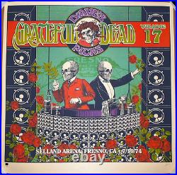 Grateful Dead Dave's Picks 17 Print Poster Justin Helton Status Serigraph Signed