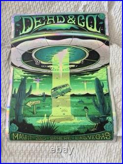 Grateful Dead Dead & Co Concert Poster FOIL May 17 2025 Sphere Las Vegas