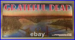 Grateful Dead Dead Set Arista Records Original Promotional Poster 1981 Copyright