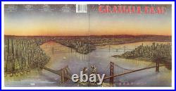 Grateful Dead Dead Set Arista Records Original Promotional Poster 1981 Copyright