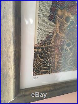Grateful Dead Dictionary Couple by Emek 2nd Edition Poster Print Fare Thee Well