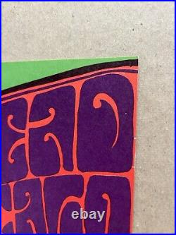 Grateful Dead Doors Poster BG45 Graham Fillmore 1966 Print Vintage