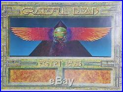 Grateful Dead Egypt 1978 (1978) Original Printers Proof Concert Tour Poster
