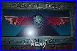Grateful Dead Egypt 1978 framed poster