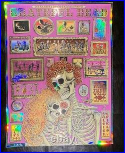 Grateful Dead, Emek, Fare The Well Foil Poster, Only One On eBay
