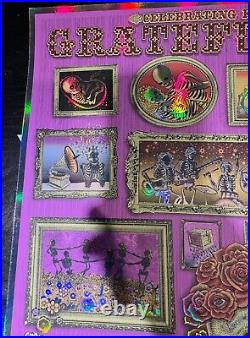 Grateful Dead, Emek, Fare The Well Foil Poster, Only One On eBay