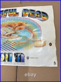 Grateful Dead Europe'72 ORIGINAL Record Poster Promo Mouse Studios Warner Bros