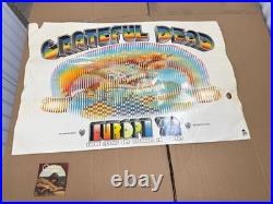 Grateful Dead Europe'72 ORIGINAL Record Poster Promo Mouse Studios Warner Bros