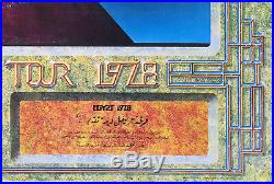 Grateful Dead European Tour 1978 Rainbow Theater Egypt Concert Poster