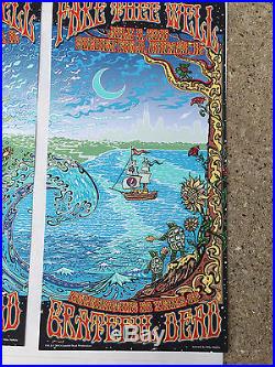 Grateful Dead FARE THEE WELL poster Chicago Soldier Field Mike DuBois