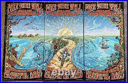 Grateful Dead FARE THEE WELL posters Chicago Soldier Field Mike DuBois Foil