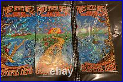 Grateful Dead FARE THEE WELL posters Chicago Soldier Field Mike DuBois Foil
