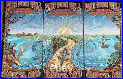 Grateful Dead FARE THEE WELL posters Chicago Soldier Field Mike DuBois Foil