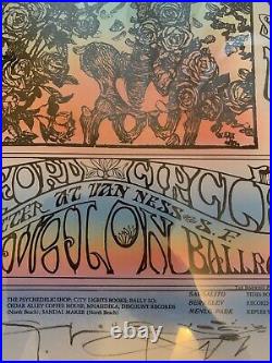 Grateful Dead FD26 Poster mint Stanley Mouse hand colored BG aor