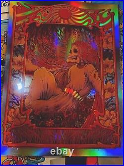 Grateful Dead FOIL SN LE AE Poster Sugar Magnolia Dead & Company Artist Kennedy