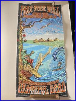 Grateful Dead FTW 50th Poster Fare Thee Well Print 2015 Mike Dubois Sign #/2015 Grateful Dead FTW 50th Poster Fare Thee Well Print 2015 Mike Dubois Sign #/2015