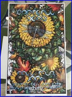 Grateful Dead Fall Tour 1995 Poster MINT Perfect Uncirculated