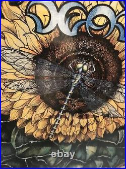 Grateful Dead Fall Tour 1995 Poster Uncirculated 808/25000 Michael Everett Auto