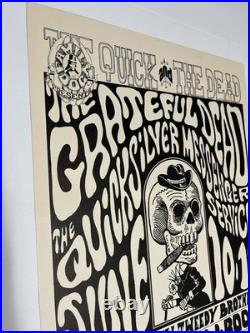 Grateful Dead Family Dog Poster 20x14 Avalon Quicksilver FD 12-2 June 10/11