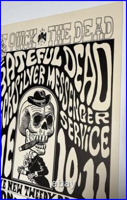 Grateful Dead Family Dog Poster 20x14 Avalon Quicksilver FD 12-2 June 10/11