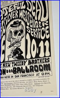 Grateful Dead Family Dog Poster 20x14 Avalon Quicksilver FD 12-2 June 10/11