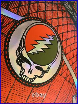 Grateful Dead Fare The Well GD50 Soldier Field Chicago 2015 Poster FOIL Sold Out