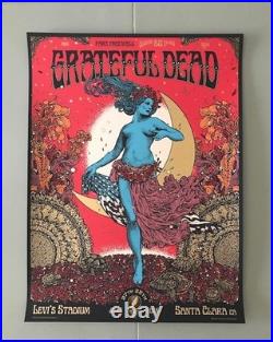 Grateful Dead Fare Thee Well 2015 Santa Clara CA 1st Edition Poster Beckett Mint Grateful Dead Fare Thee Well 2015 Santa Clara CA 1st Edition Poster Beckett Mint